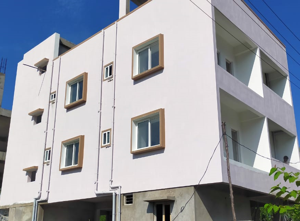 uPVC casement windows supplied for residential and commercial projects in Ranchi